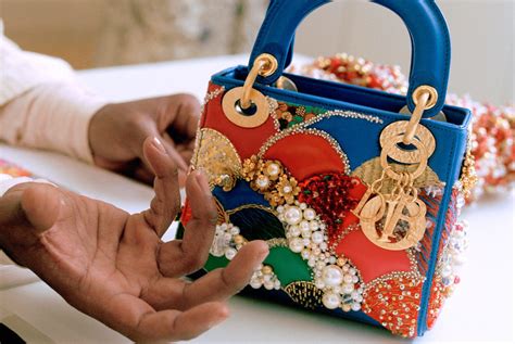 are dior handbags handmade|dior most expensive bag.